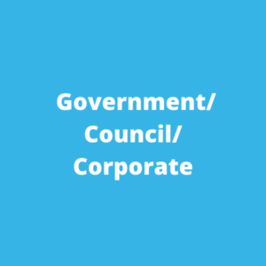 Government, local council or large business Membership